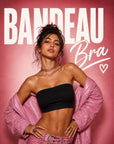 All Weather Bandeau Bra - Black