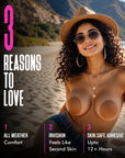 Reusable Nipple Covers - Caramel