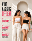 All Weather Bandeau Bra - White