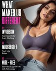 All weather Comfort T-Shirt Bra (U SHAPE) - Slate Grey