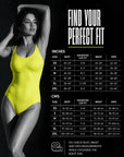Neon Pop Body Suit- Lime