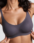 All weather Comfort T-Shirt Bra (U SHAPE) - Slate Grey