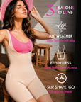 Open Bust Bodysuit - Nude