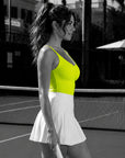 Neon Pop Body Suit- Lime