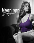 Neon Pop Body Suit- Purple