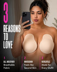 Breast Cups - nude - C-D