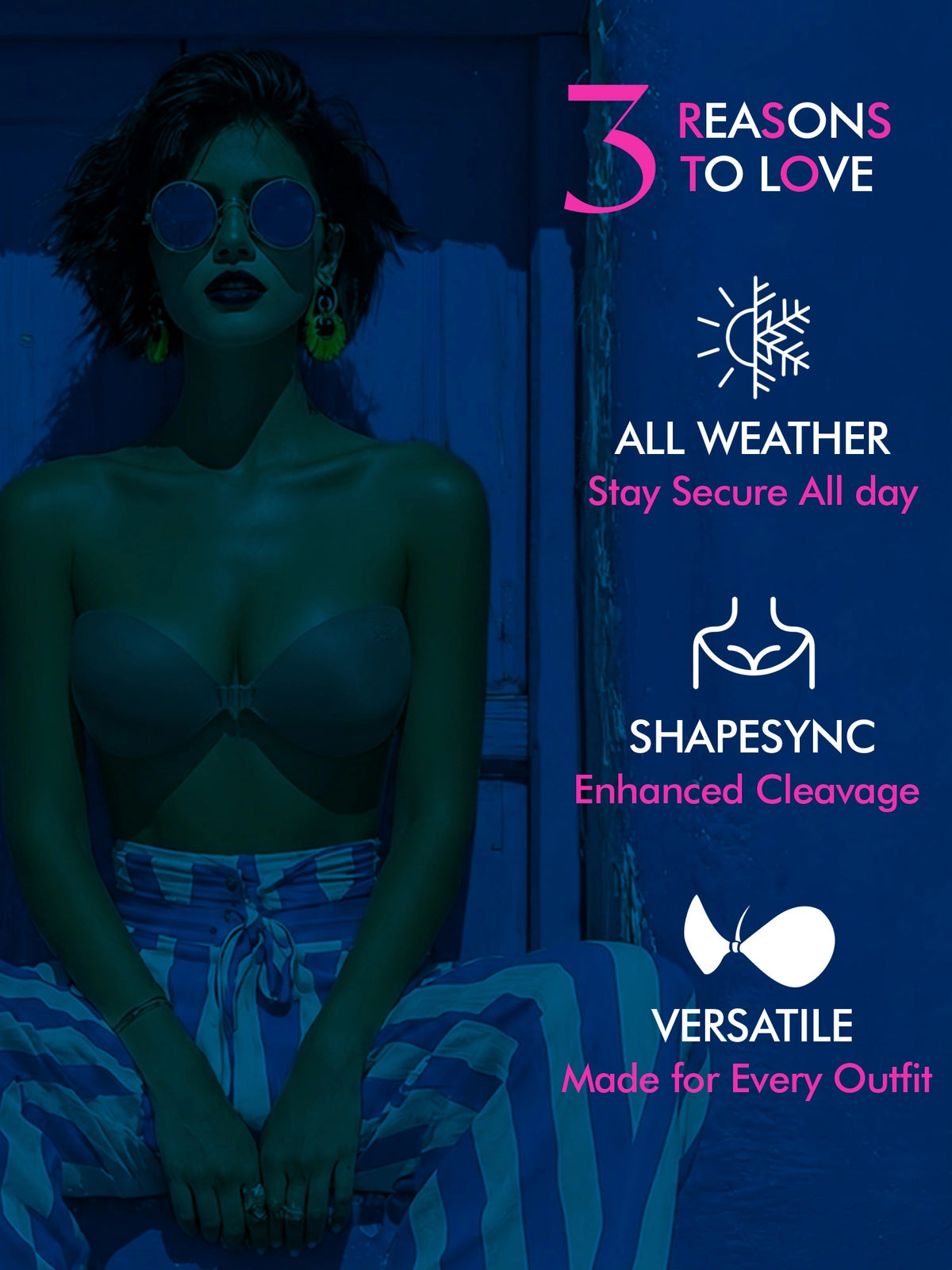 Cleavage Bra X Shaper Brief