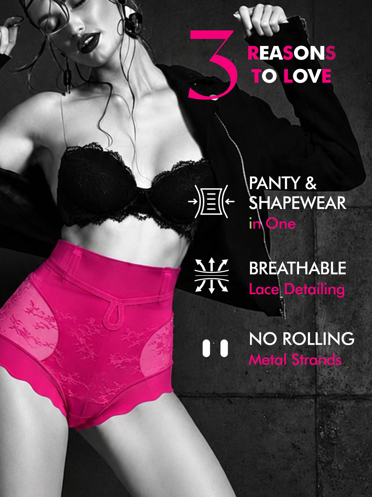 Shaper Brief (Everyday Shaper) - Hot Pinq