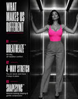 Neon Pop Body Suit- Hot Pink