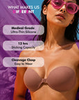 Cleavage Bra X Shaper Brief