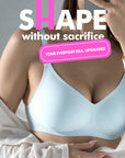 All weather Comfort T-Shirt Bra (V SHAPE) - Power Blue