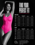 Neon Pop Body Suit- Hot Pink