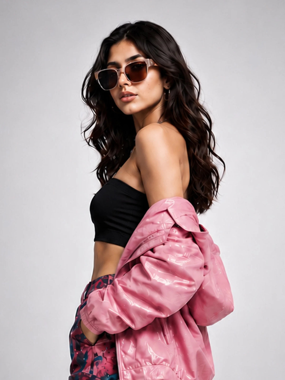 All Weather Bandeau Bra - Black