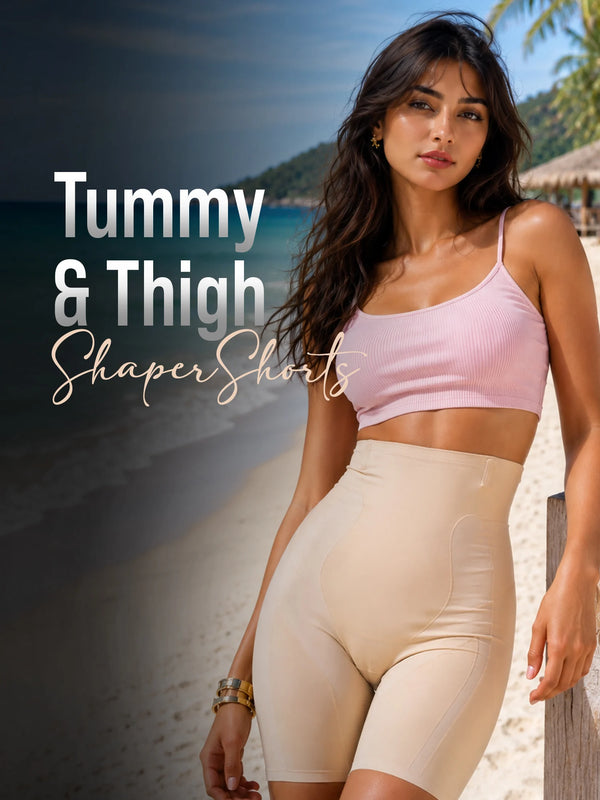 Tummy & Thigh Shaper Shorts - Medium Compression