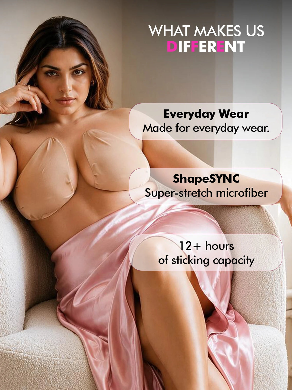 Breast Pasties &amp; Breast Cups (Free 5 pairs of Nipple Pasties)