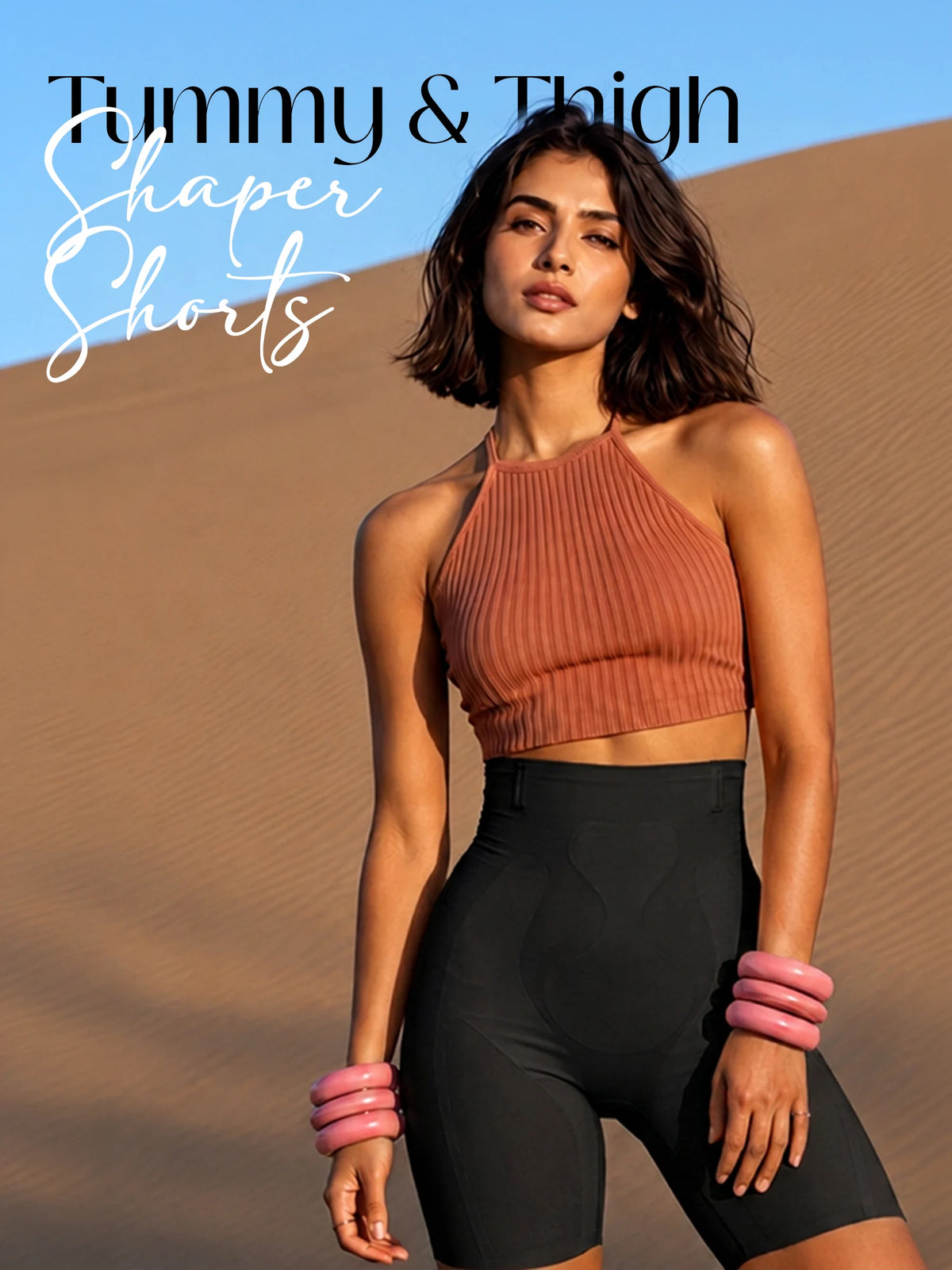 Tummy & Thigh Shaper Shorts (Ultra Slim Edition) - Black