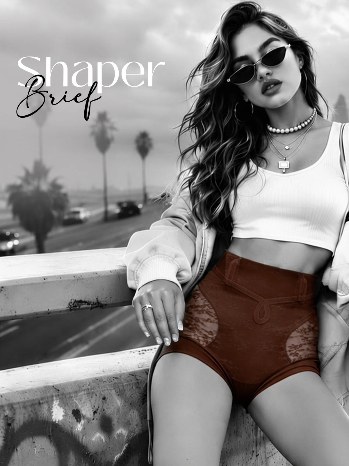 Shaper Brief (Everyday Shaper) - Brew Tiful - Mocha