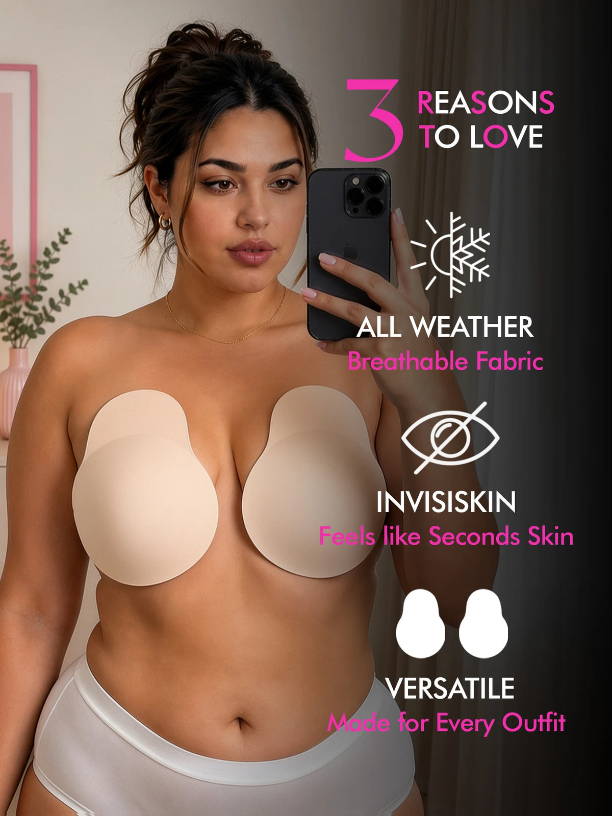 Breast Cups - nude - C-D