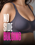 All weather Comfort T-Shirt Bra (U SHAPE) - Slate Grey