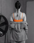 Neon Pop Body Suit- Orange