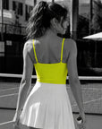 Neon Pop Body Suit- Lime