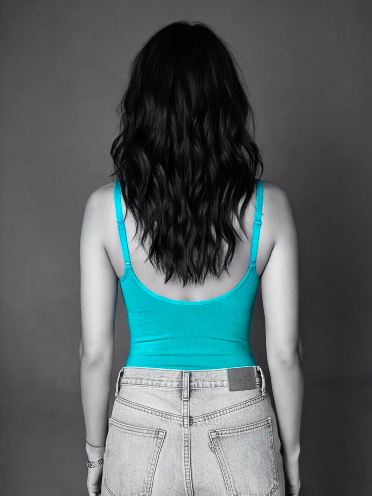Neon Pop Body Suit- Teal