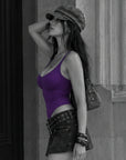 Neon Pop Body Suit- Purple
