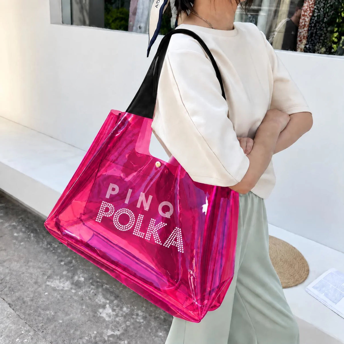 Tote Bag - Hot Pink